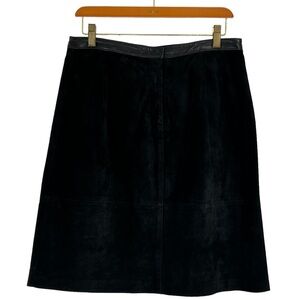 CLOTHES by REVUE SUEDE Vintage Black Skirt 10